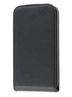 Slim Synthetic Leather Flip Case for LG Optimus Black P970 - Black