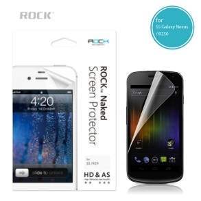 ROCK Samsung Google Galaxy Nexus I9250 Naked Screen Protector ROCK Samsung Google Galaxy Nexus I9250 Naked Screen Protector