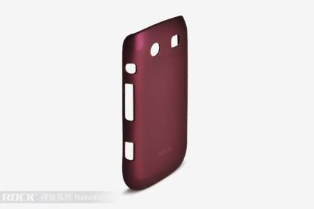 ROCK Nakedshell Case for BlackBerry Torch 9860 - Burgundy Red