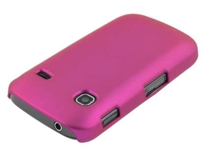 Samsung Galaxy Gio S5660 Rubberised Colour Case - Hot Pink