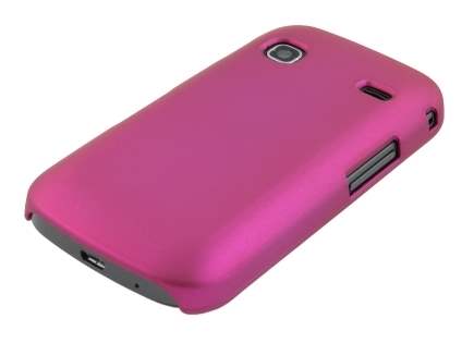 Samsung Galaxy Gio S5660 Rubberised Colour Case - Hot Pink