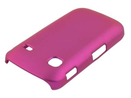Samsung Galaxy Gio S5660 Rubberised Colour Case - Hot Pink