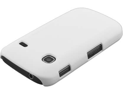 Samsung Galaxy Gio S5660 Rubberised Colour Case - Pearl White