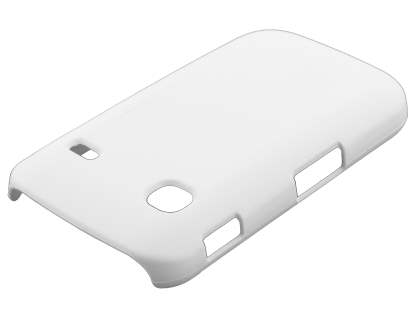 Samsung Galaxy Gio S5660 Rubberised Colour Case - Pearl White