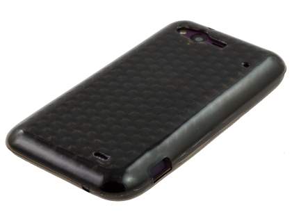 HTC Rhyme TPU Gel Case - Diamond Grey