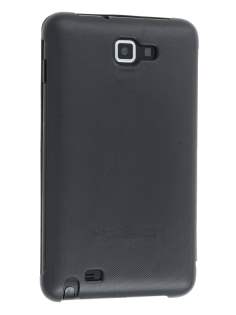 Samsung I9220 Galaxy Note Premium Book-Style Slim Synthetic Leather Flip Case - Brown