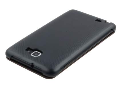 Samsung I9220 Galaxy Note Premium Book-Style Slim Synthetic Leather Flip Case - Brown