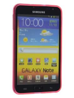 Samsung I9220 Galaxy Note TPU Gel Case - Diamond Pink