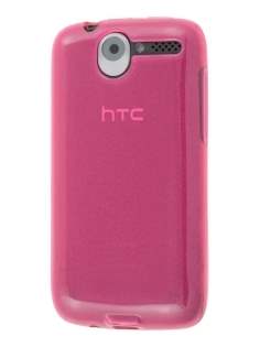 HTC Desire A8183 Frosted Colour TPU Gel Case - Pink HTC Desire A8183 Frosted Colour TPU Gel Case - Pink