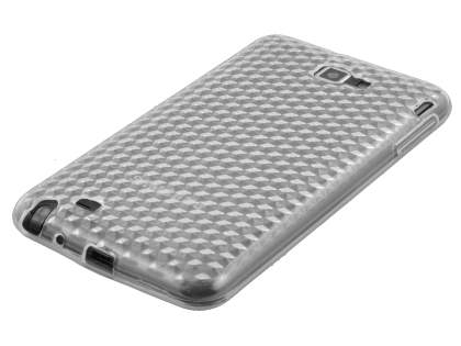 Samsung I9220 Galaxy Note TPU Gel Case - Diamond Clear