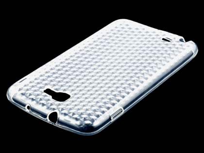 Samsung I9220 Galaxy Note TPU Gel Case - Diamond Clear
