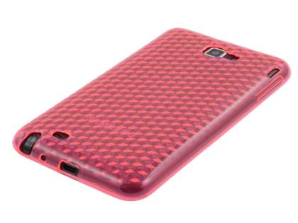 Samsung I9220 Galaxy Note TPU Gel Case - Diamond Pink