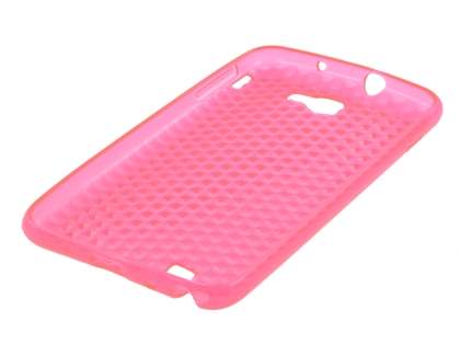 Samsung I9220 Galaxy Note TPU Gel Case - Diamond Pink