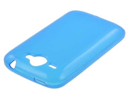 HTC Wildfire G8 Frosted Colour TPU Gel Case - Blue