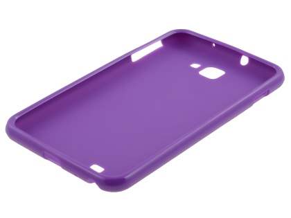 Samsung I9220 Galaxy Note Frosted Colour TPU Gel Case - Purple