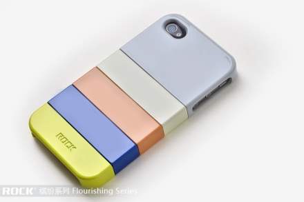 ROCK Glossy Mix-&-Match Case for Apple iPhone 4S/4