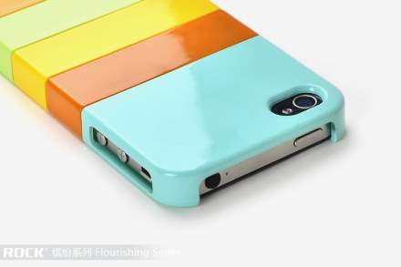 ROCK Glossy Mix-&-Match Case for Apple iPhone 4S/4