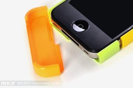 ROCK Glossy Mix-&-Match Case for Apple iPhone 4S/4