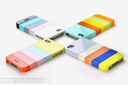 ROCK Glossy Mix-&-Match Case for Apple iPhone 4S/4