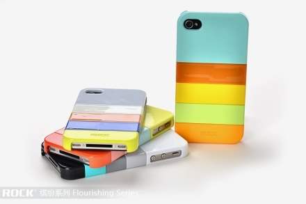 ROCK Glossy Mix-&-Match Case for Apple iPhone 4S/4