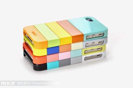 ROCK Glossy Mix-&-Match Case for Apple iPhone 4S/4