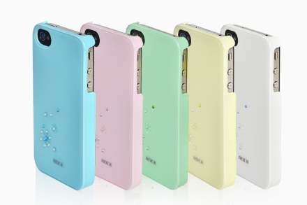 ROCK Snowflake Case for Apple iPhone 4S/4 - Baby Green