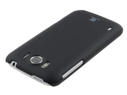 POLAISHI HTC Sensation XL Ultra Slim Case plus Screen Protector - Classic Black