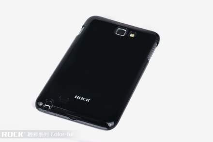 ROCK Nakedshell Colour Case for Samsung I9220 Galaxy Note - Glossy Black
