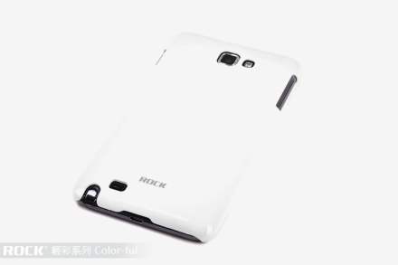 ROCK Nakedshell Colour Case for Samsung I9220 Galaxy Note - Glossy White