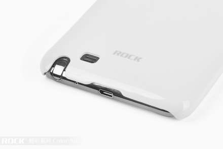 ROCK Nakedshell Colour Case for Samsung I9220 Galaxy Note - Glossy White