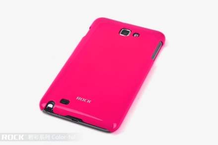 ROCK Nakedshell Colour Case for Samsung I9220 Galaxy Note - Glossy Pink