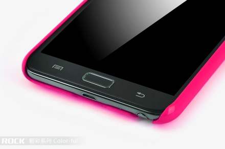 ROCK Nakedshell Colour Case for Samsung I9220 Galaxy Note - Glossy Pink