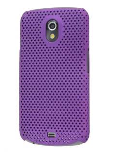 Samsung I9250 Google Galaxy Nexus Slim Mesh Case - Grape Purple