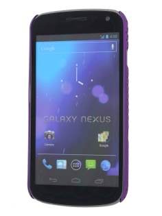 Samsung I9250 Google Galaxy Nexus Slim Mesh Case - Grape Purple