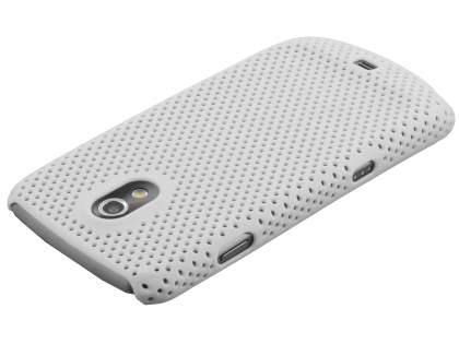 Samsung I9250 Google Galaxy Nexus Slim Mesh Case - White