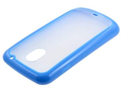 Samsung I9250 Google Galaxy Nexus Dual-Design Case - Blue/Clear