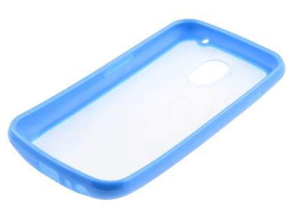 Samsung I9250 Google Galaxy Nexus Dual-Design Case - Blue/Clear