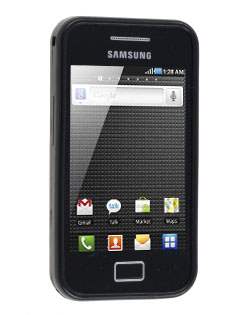 Samsung S5830 Galaxy Ace Brushed Aluminium Case - Hot Pink