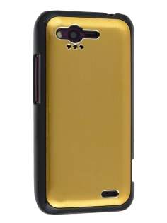 HTC Rhyme Brushed Aluminium Case - Gold HTC Rhyme Brushed Aluminium Case - Gold