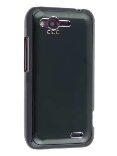 HTC Rhyme Brushed Aluminium Case - Night Black