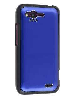 HTC Rhyme Brushed Aluminium Case - Ocean Blue
