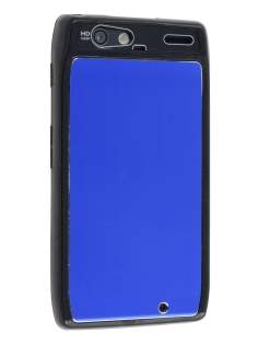 Motorola RAZR Brushed Aluminium Case - Ocean Blue