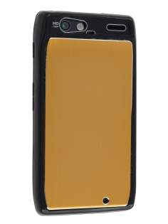 Motorola RAZR Brushed Aluminium Case - Gold