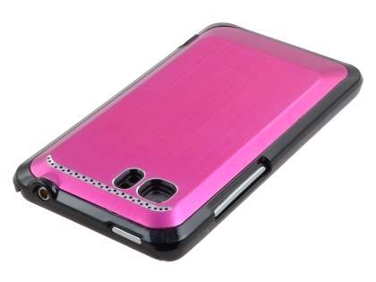 HTC Velocity 4G Brushed Aluminium Case - Hot Pink