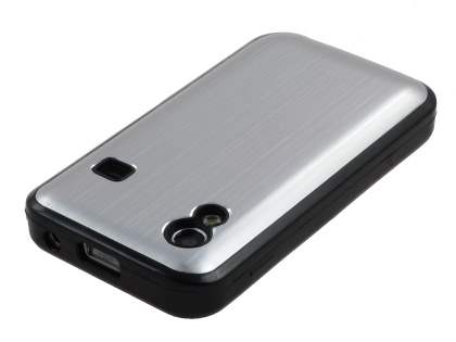 Samsung S5830 Galaxy Ace Brushed Aluminium Case - Silver