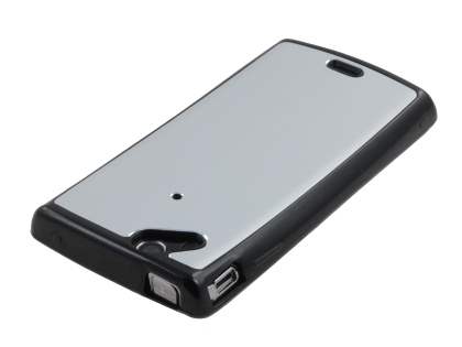 Sony Ericsson Xperia Arc/Arc S Brushed Aluminium Case - Silver