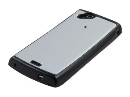Sony Ericsson Xperia Arc/Arc S Brushed Aluminium Case - Silver