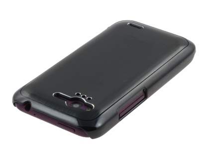 HTC Rhyme Brushed Aluminium Case - Night Black