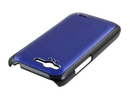 HTC Rhyme Brushed Aluminium Case - Ocean Blue
