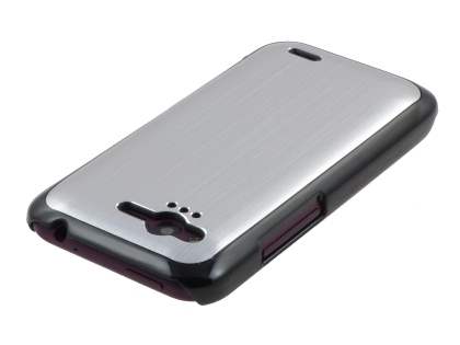 HTC Rhyme Brushed Aluminium Case - Silver